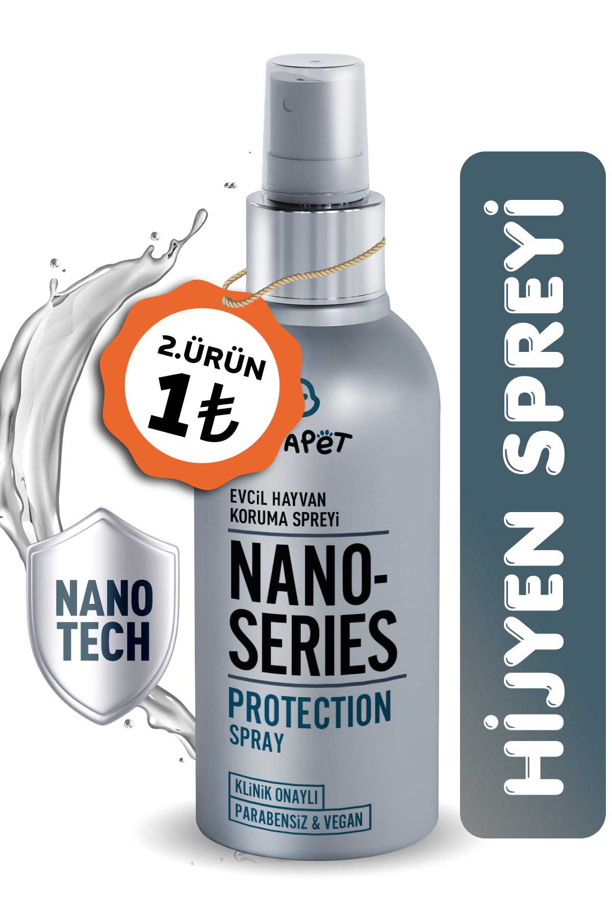 Nano Silver hygiene spray