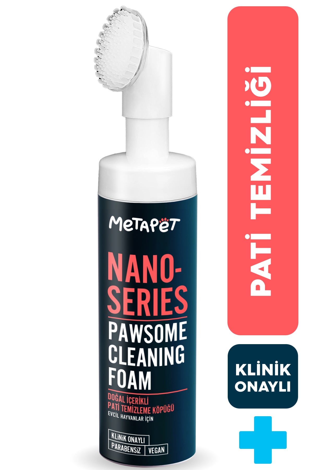 Nano Silver paw cleaning foam