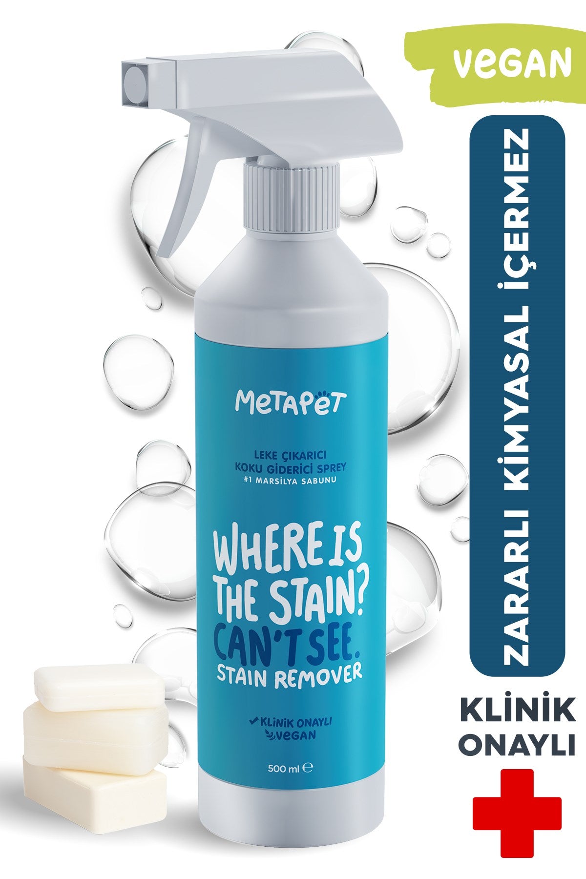 Marseille soap scent pet stain remover spray
