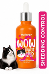 MetaPet Wow Beauty Drops — Fur & Skin Health Vitamin Drops for Cats (1.7 fl oz / 50 ml)