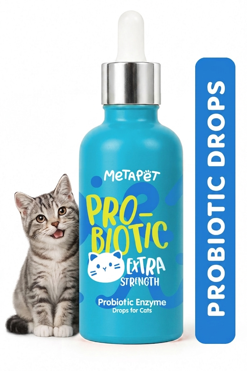 MetaPet Probiotic Drops for Cats (6.8 fl oz / 200 ml)