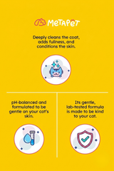 MetaPet Bye Itches Goodbye Worries — Dry Foam Shampoo for Cats (6.8 fl oz / 200 ml)