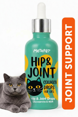 MetaPet Hip & Joint Drops for Cats (1.7 fl oz / 50 ml)