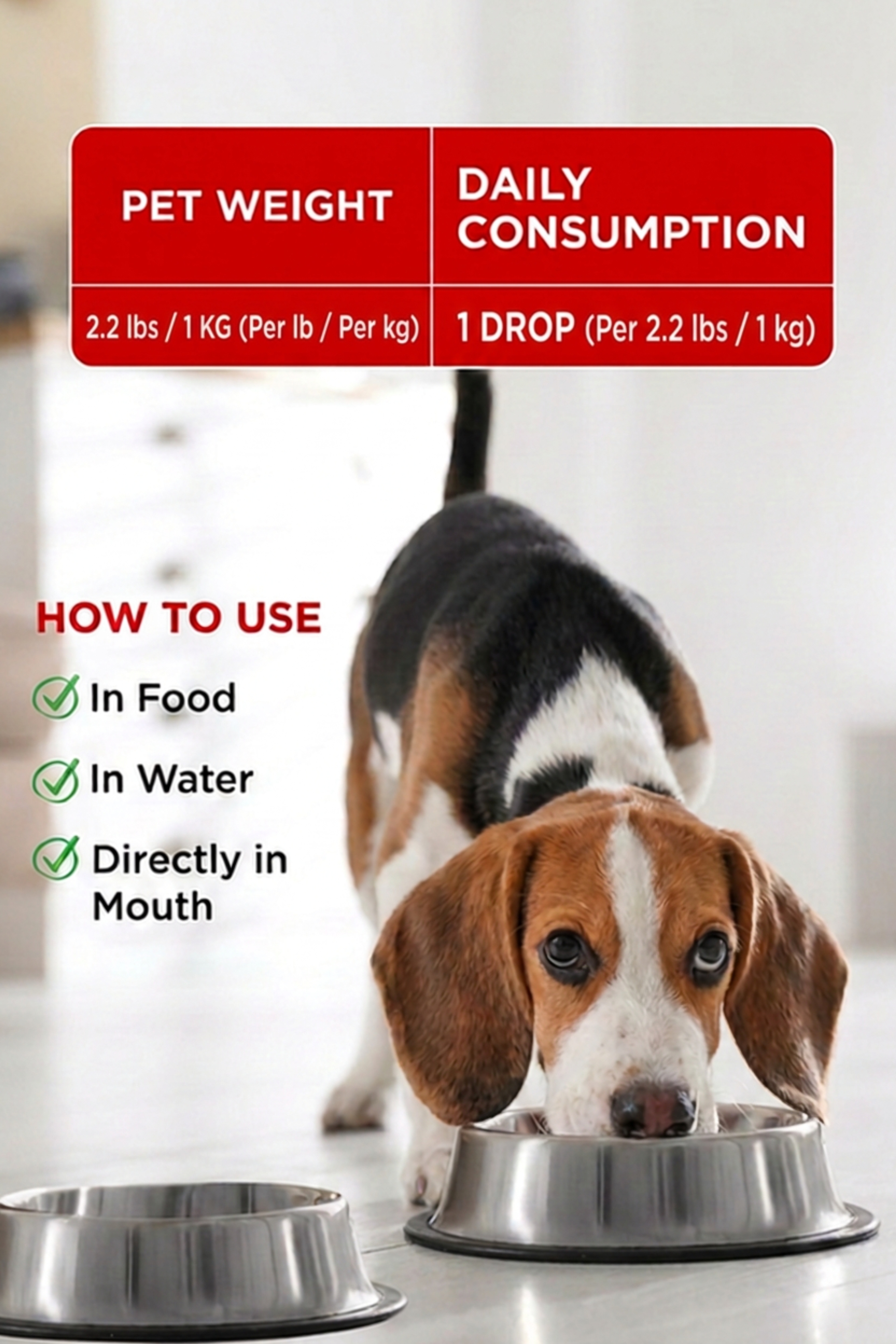 MetaPet Multivitamin Drops with D3 for Dogs (1.7 fl oz / 50 ml)