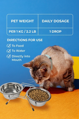 MetaPet Multivitamin Drops with D3 for Cats (1.7 fl oz / 50 ml)