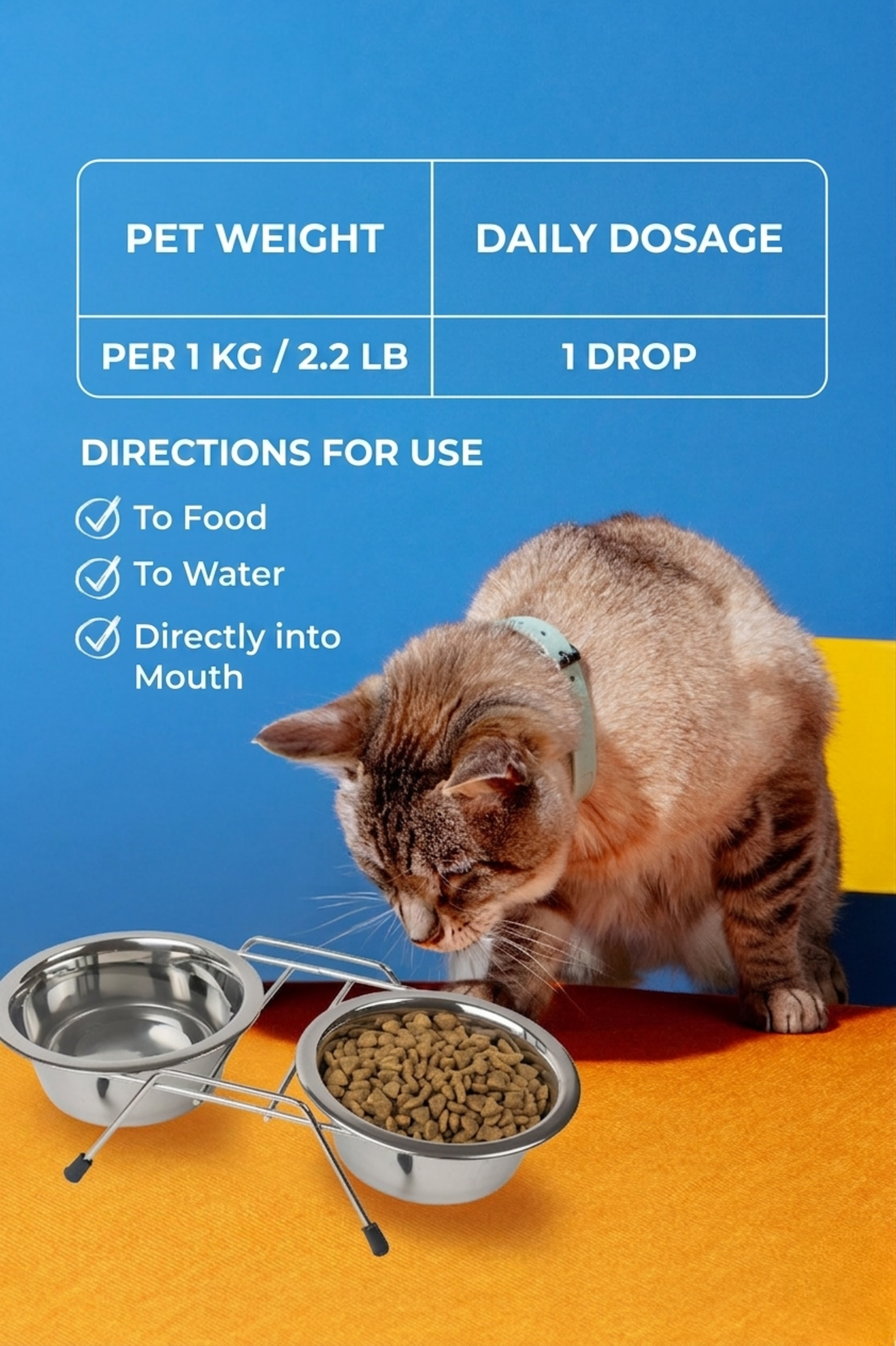 MetaPet Multivitamin Drops with D3 for Cats (1.7 fl oz / 50 ml)