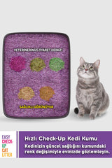 Smart cat litter color chart