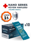 Nano Silver hygiene towel wipes 10 pieces