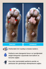 paw foam usage cat