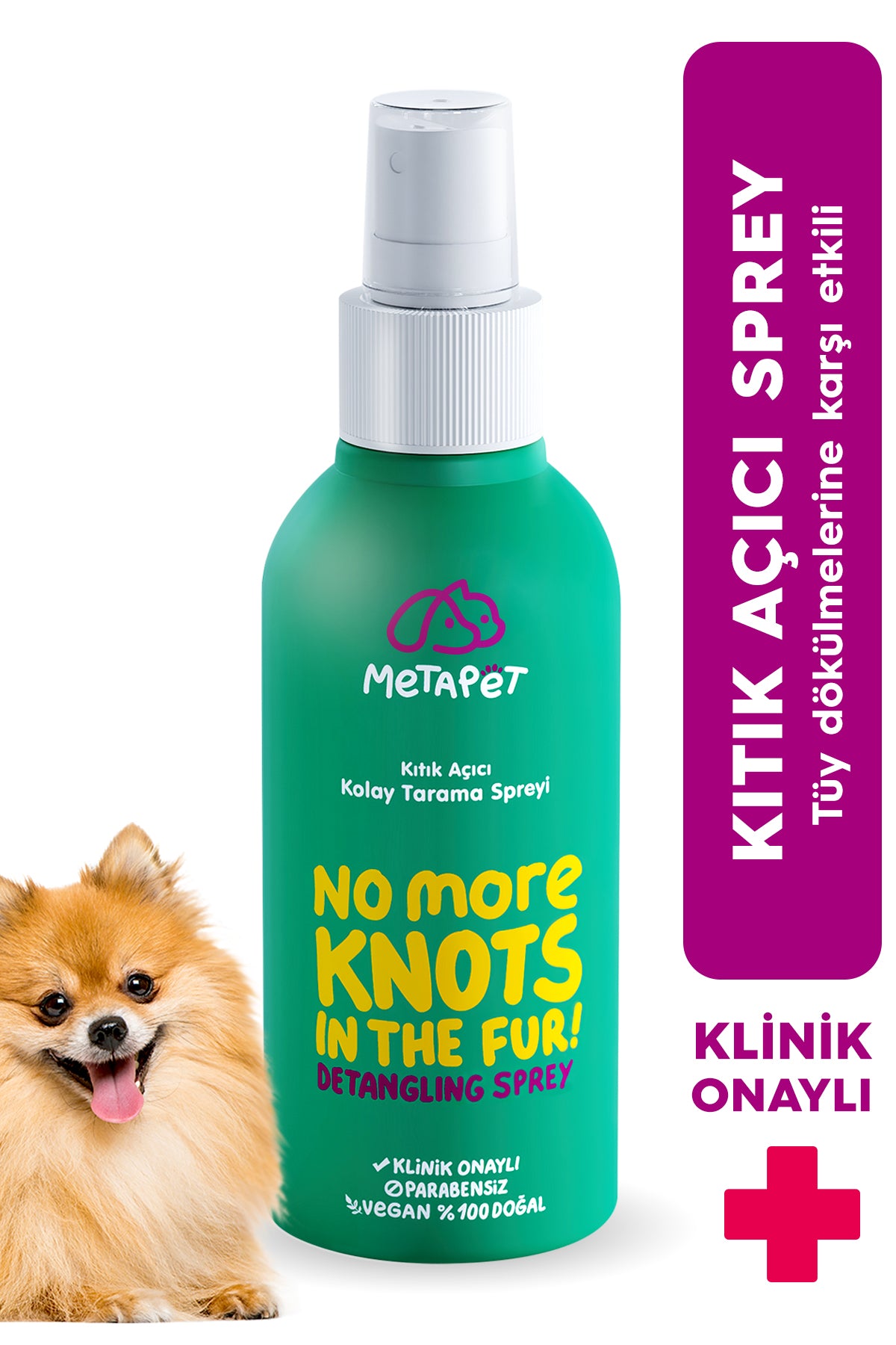 No More Knots detangling spray