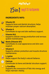 MetaPet 25-in-1 Multivitamin Drops with D3 for Cats (1.7 fl oz / 50 ml)