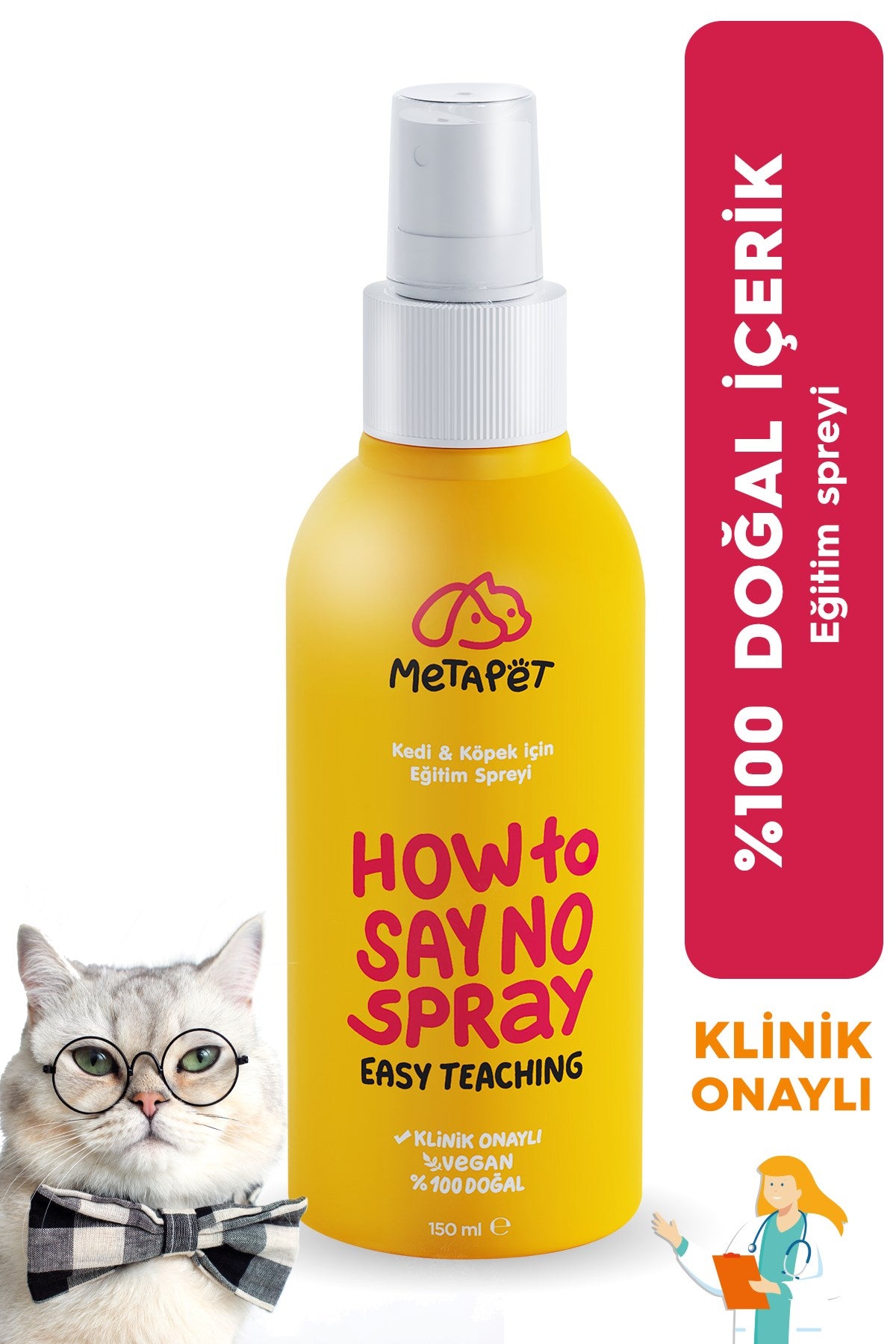 How to Say No repellent training spray