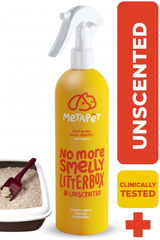MetaPet No More Smelly Litterbox — Litter & Toilet Deodorizer Spray (13.5 fl oz / 400 ml)