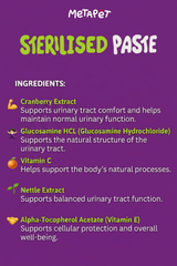 MetaPet Sterilised Cat Paste — Urinary Support Lickable Malt (1.7 fl oz / 50 ml)