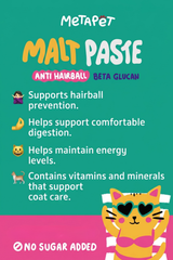 MetaPet Anti-Hairball Malt Paste for Cats (1.7 fl oz / 50 ml)