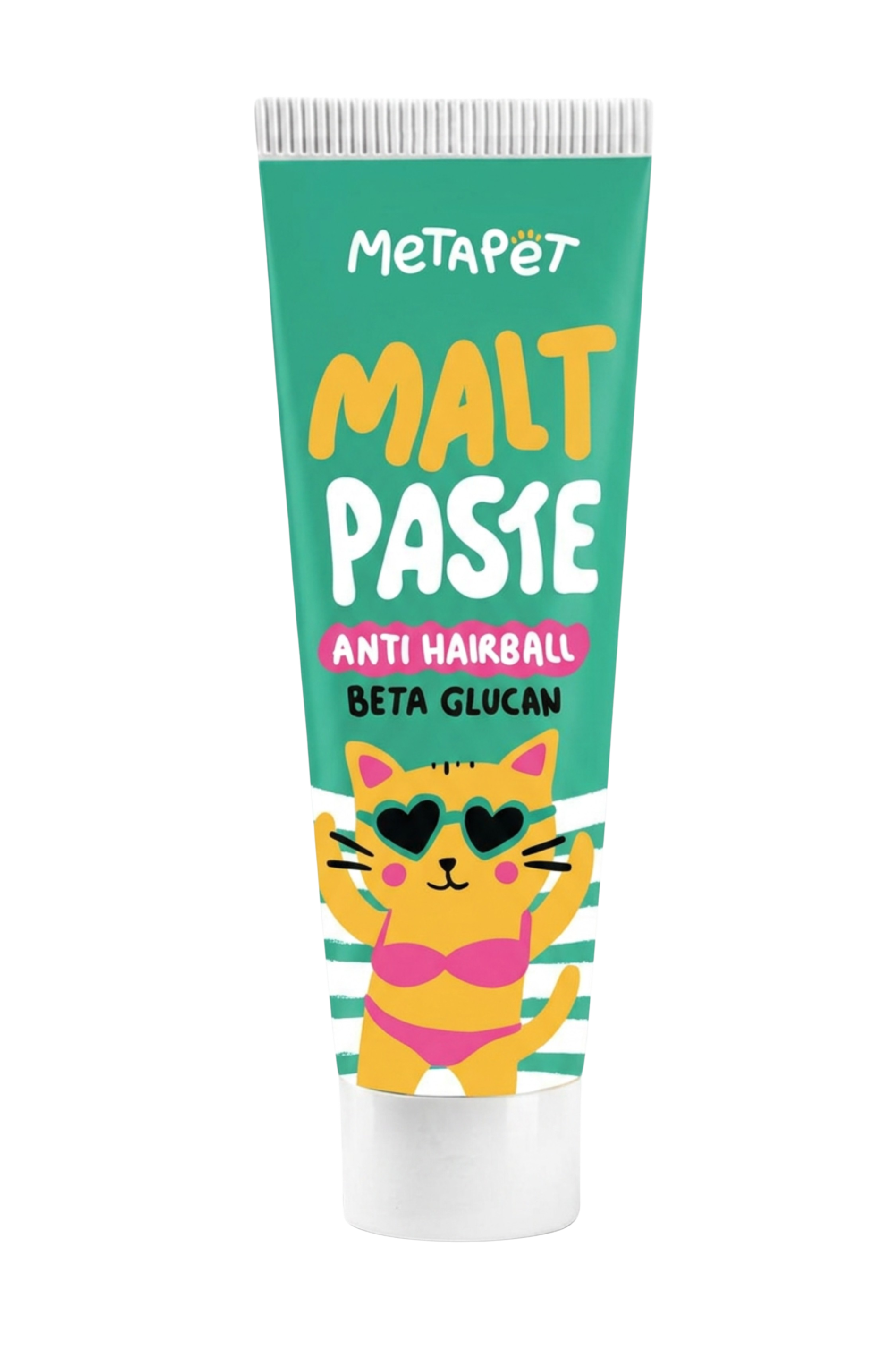 MetaPet Anti-Hairball Malt Paste for Cats (1.7 fl oz / 50 ml)