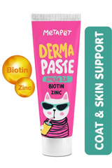 MetaPet Derma Paste Omega — Anti-Shedding Lickable Malt for Cats (1.7 fl oz / 50 ml)