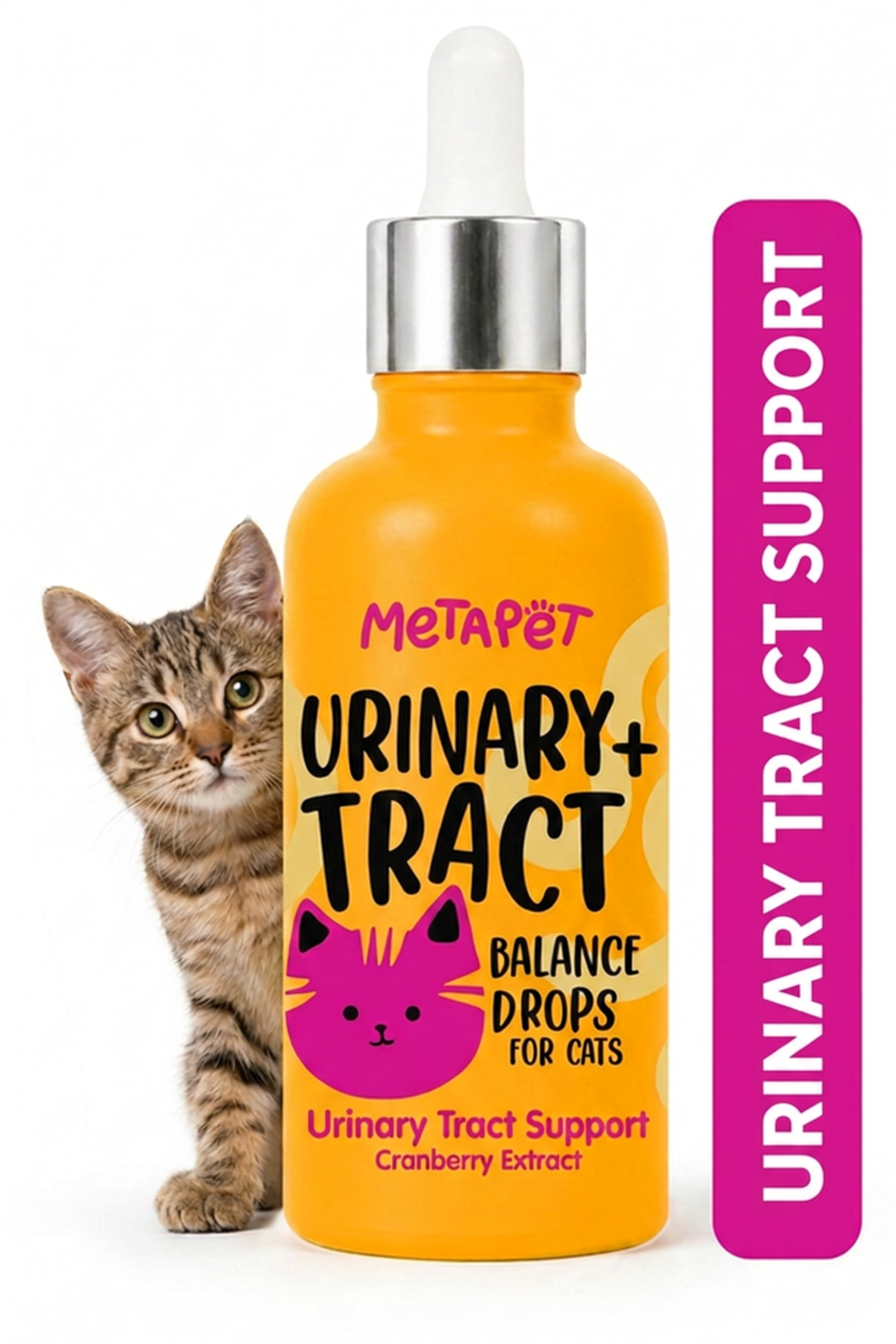 MetaPet Urinary Tract Drops for Sterilized Cats (1.7 fl oz / 50 ml)