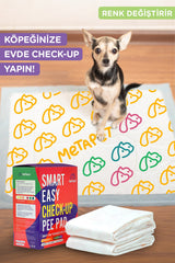 Pee pad color chart